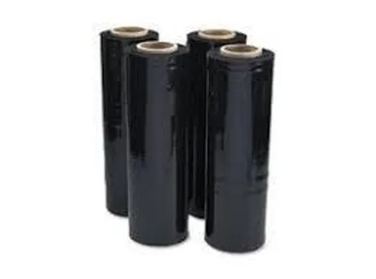 Plástico Filme Stretch Preto